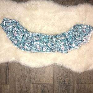 Off the shoulder bikini top